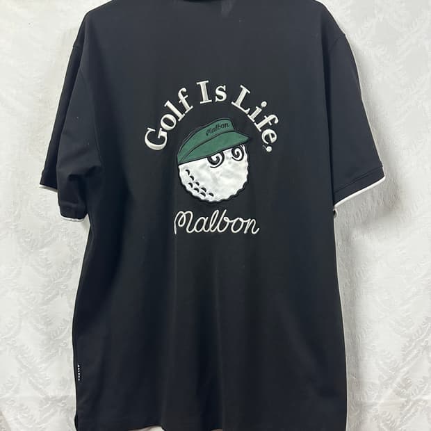 말본 골프웨어 반팔카라티 100