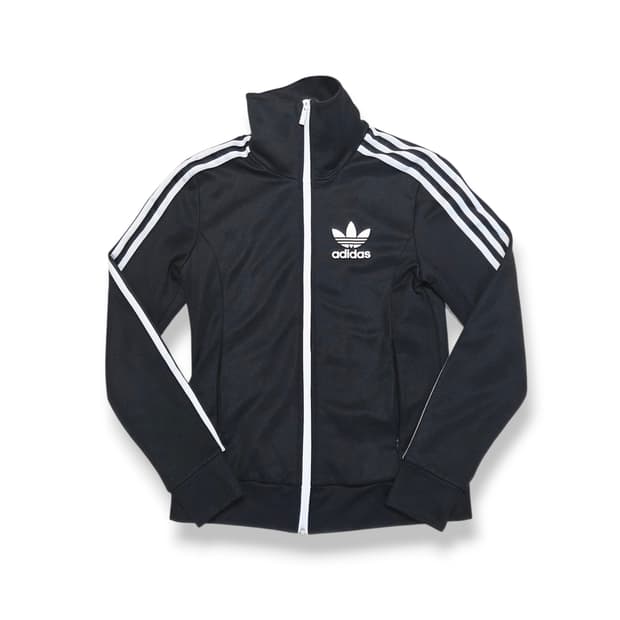 Adidas 아디다스 여성 유로파 져지 트랙탑 검흰