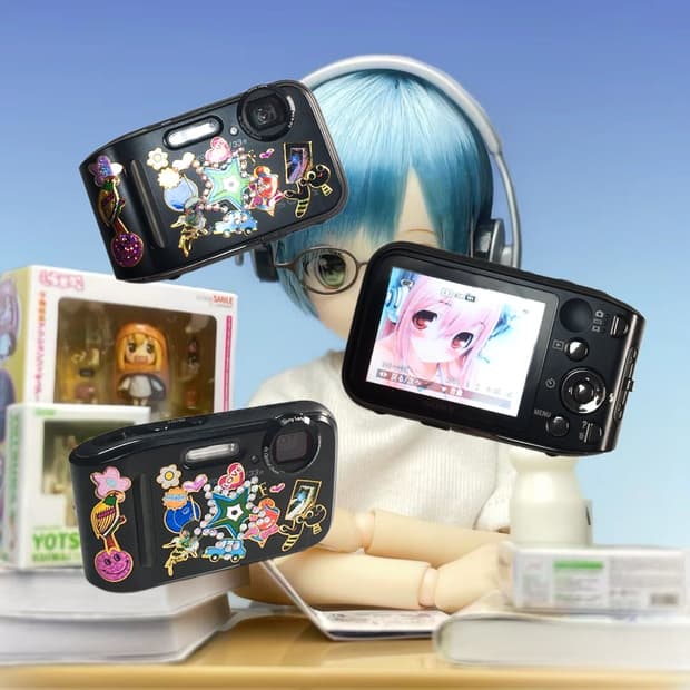 [희소템]소니 SONY Cyber-shot DSC-TF1 블랙 빈티지디카