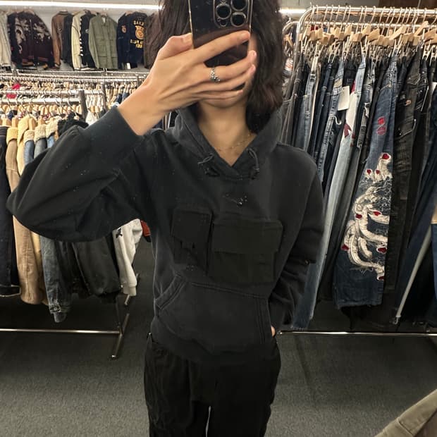 S)나이키X드레이크 녹타 NRG 블랙 후디