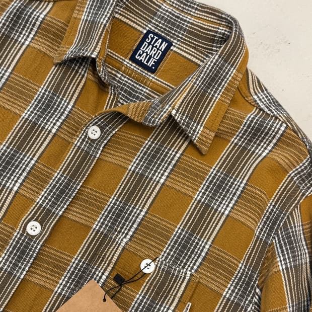 스탠다드 캘리포니아 헤비 플란넬 셔츠
