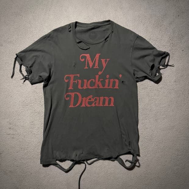 Vintage damage custom t-shirt