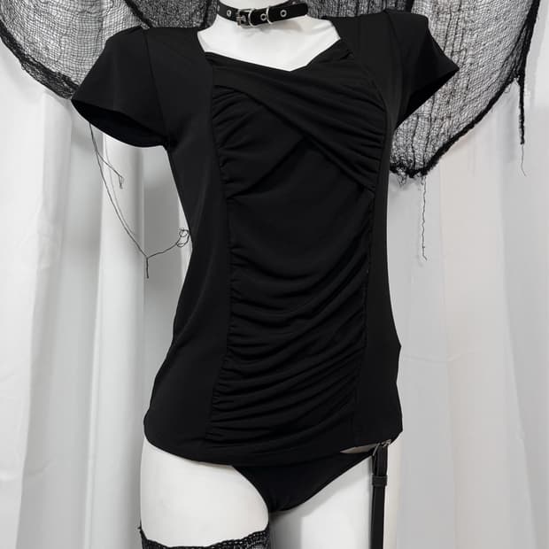 shirring t-shirt