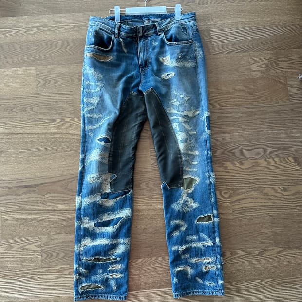 지방시 몰스킨 데님 35