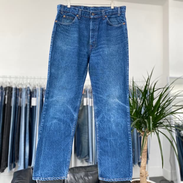 리바이스509 80s USA Orange Tab 35사이즈 a5738