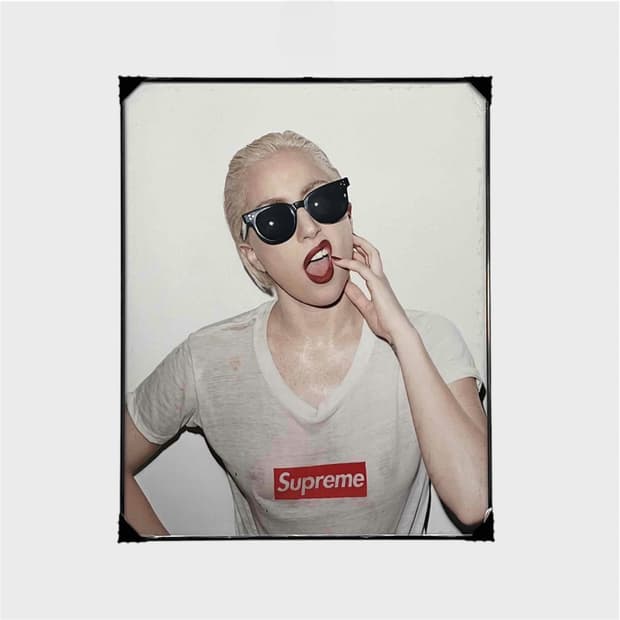슈프림 레이디 가가 포스터 정품 (액자포함) Supreme