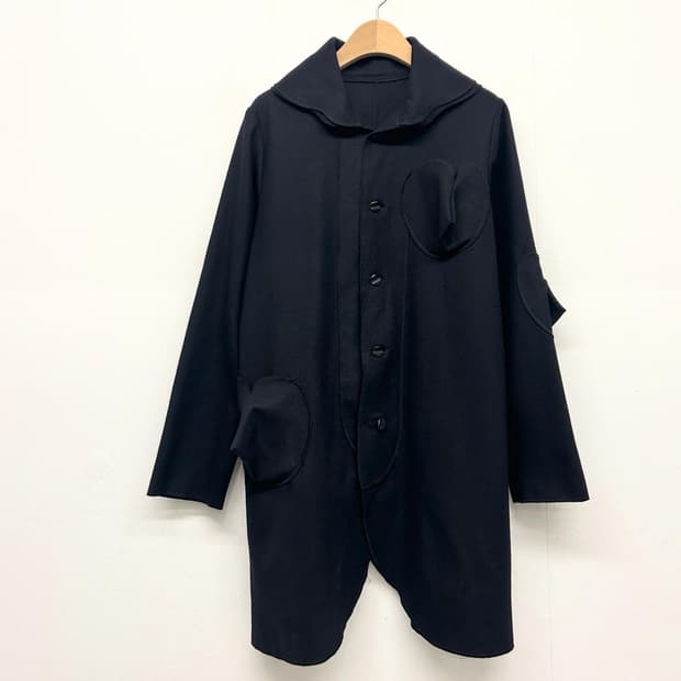 JPN 빈티지 언밸런스 3d 포켓 셔츠 코트