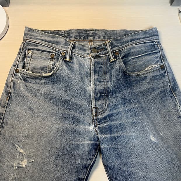 빈티지 리바이스 501 w30 l34