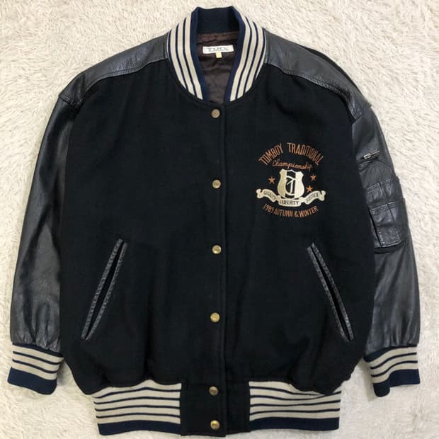 빈티지 올드스쿨 바시티 자켓/#2505