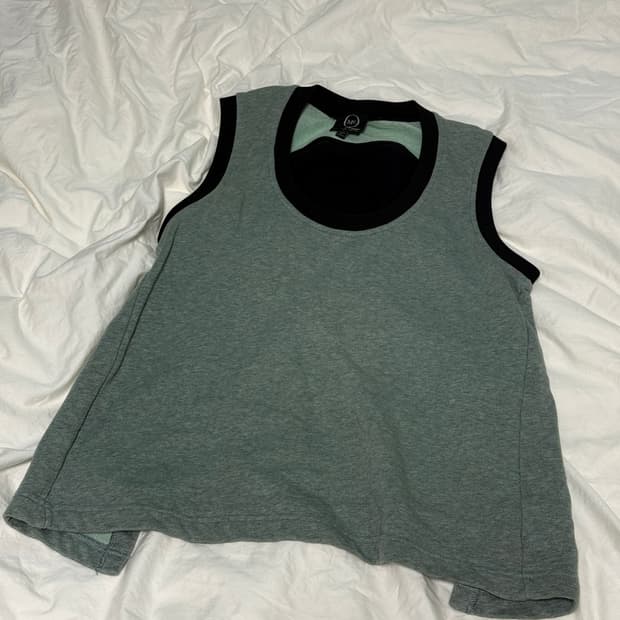 빈티지 알렉산더왕 언발란스 나시