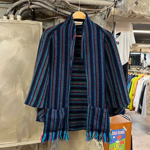 빈티지 뉴질랜드 바하 숏 로브 네이비 #csz2564