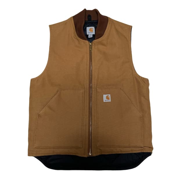 🦺 Carhartt V01 브라운 베스트