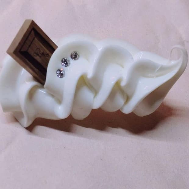 Q-pot 큐팟 초코크림 휘핑 큐빅 브로치 큐폿 큐포토 라떼갸루 초콜릿