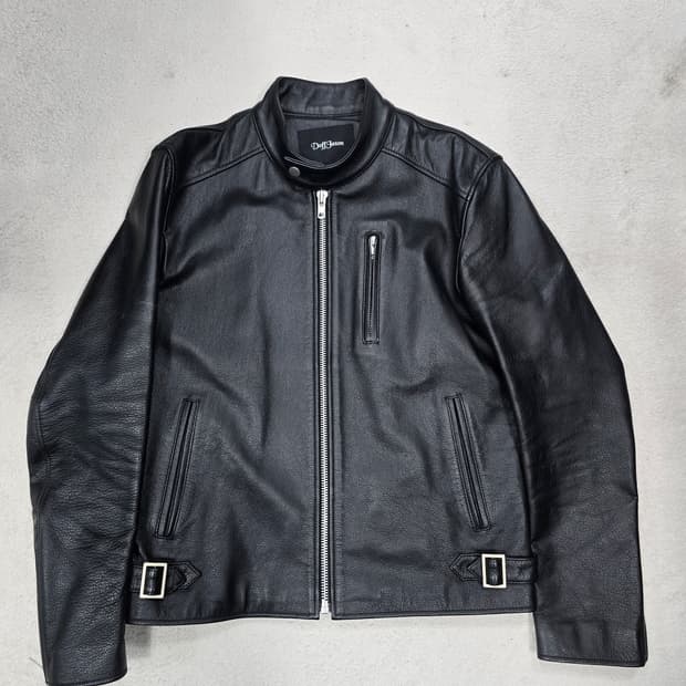 Doff Jason 도프제이슨 소가죽 레더 자켓 M