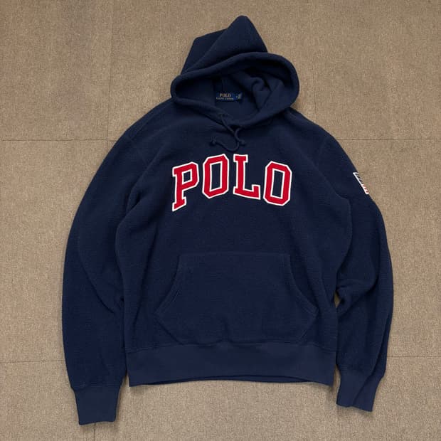 polo 랄프로렌 폴로 아치 플리스 후드 