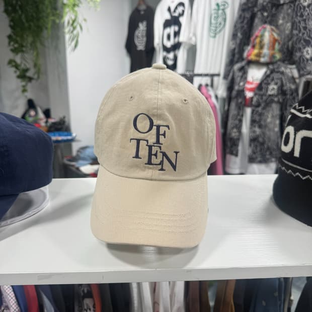 Vintage Cap 빈티지 오프텐 자수 캡