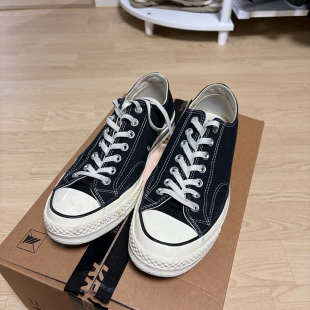 컨버스 척 70 클래식 블랙 270