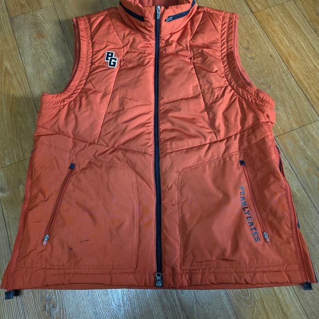 파리게이츠 구스 다운 패딩 베스트 조끼