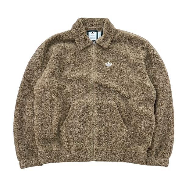 아디다스 플리스 뽀글이 자켓