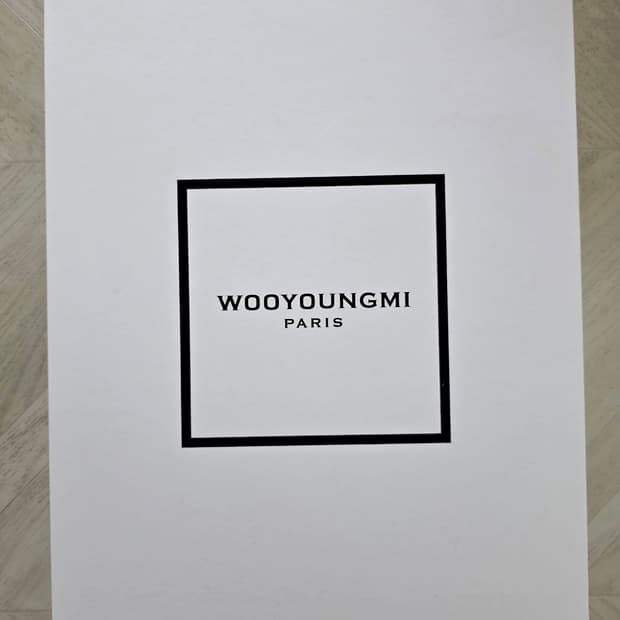(새상품)우영미 25ss 블랙코튼 셔츠