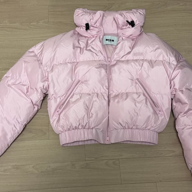 MSGM 크롭 패딩 38