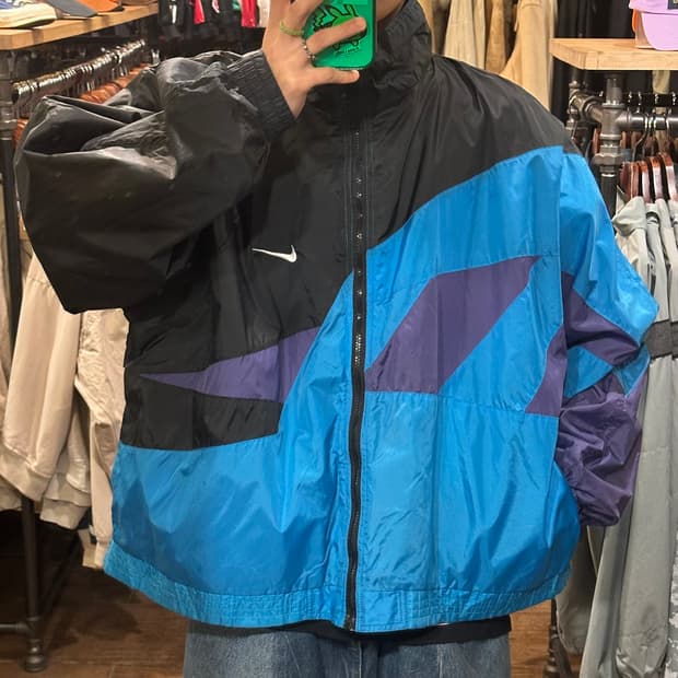 [HI] 나이키 바람막이 블루