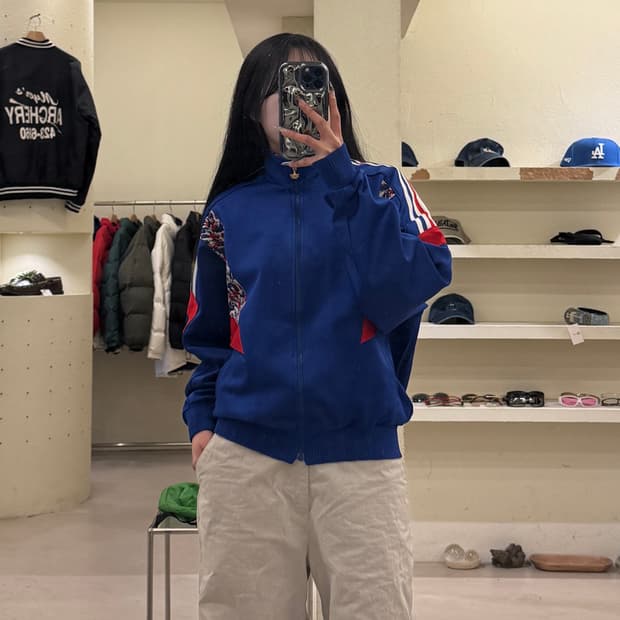 아디다스 빈티지 올드스쿨 트랙탑 져지 U1055