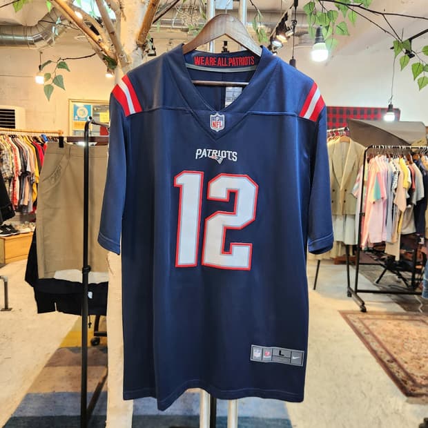 나이키 NFL 패트리어츠 톰 브래디 져지