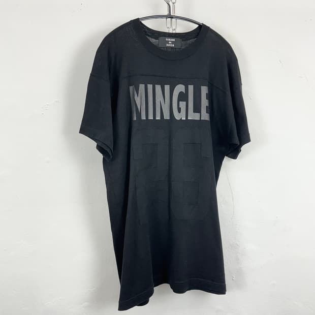 Cabane de Zucca Knit Lettering Short Sle