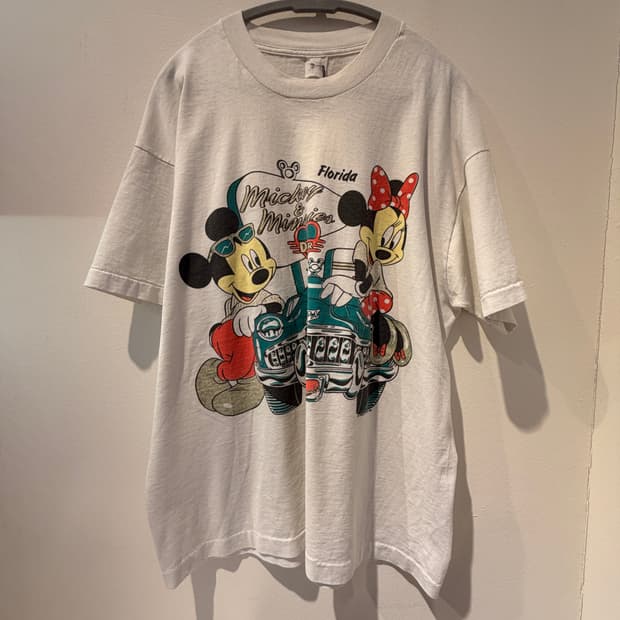 Mickey & Minney Dinner Vintage T-shirts