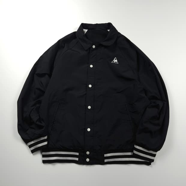 르꼬끄 빅로고 리버시블 플리스 바시티 자켓 (XL)