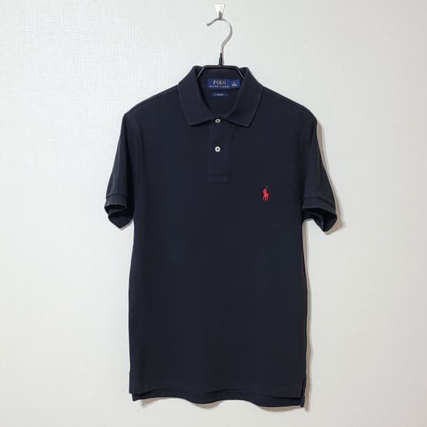 POLO 폴로 랄프로렌 블랙 반팔 카라티