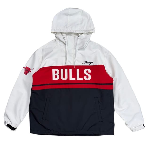 NBA CHICAGO BULLS 아노락 바람막이 XL