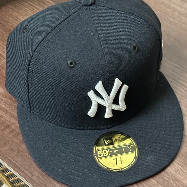 뉴에라 59피프티 MLB 어센틱 뉴욕 양키스 네이비 738