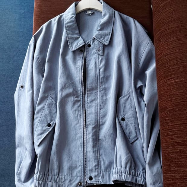 JPN made light poly design blouson