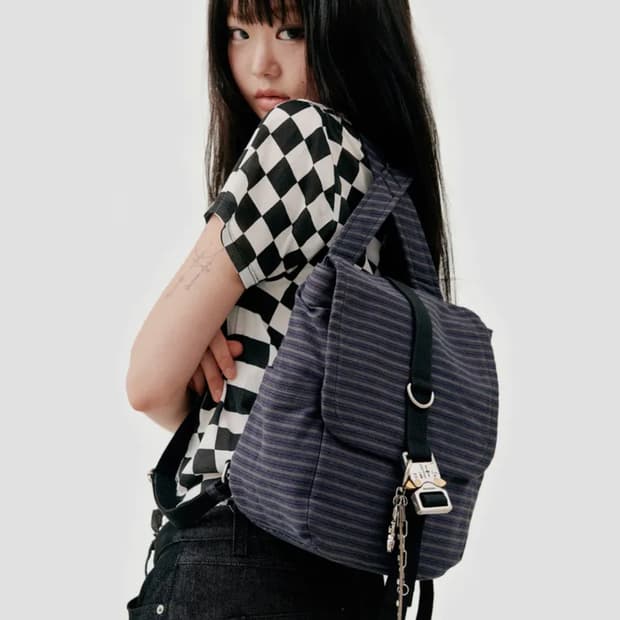 닐링 5PM30 Backpack Stripe Mini _ Gray