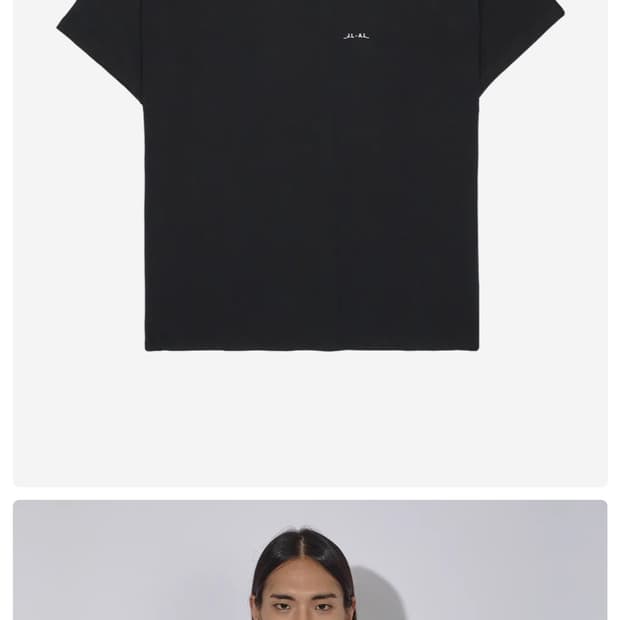 Jlal darma 반팔 블랙 XL