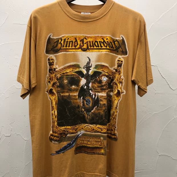 90s blind guardion 일본 투어 밴드티