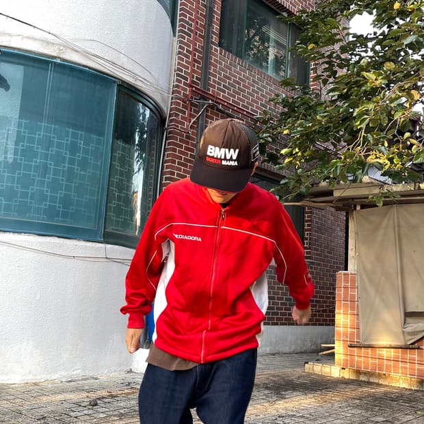 BMW 레이싱 메쉬캡