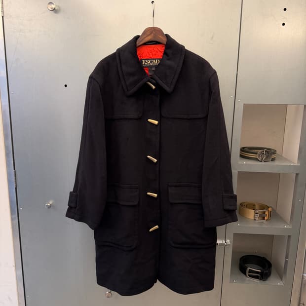 에스카다 캐시미어 더플 코트