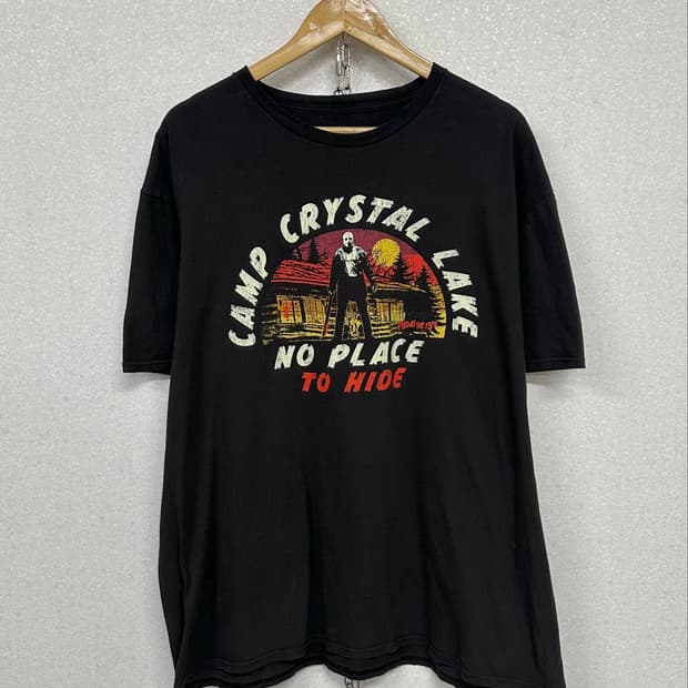(2XL)13일의 금요일 빈티지 반팔-M2505