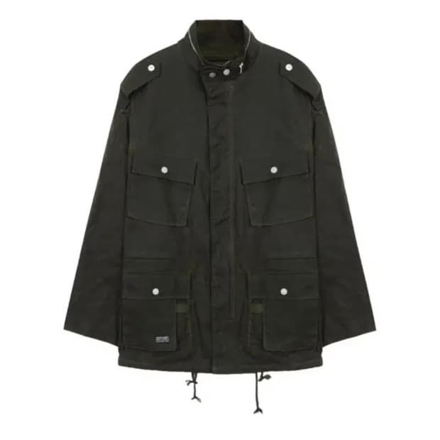 [m]베이컨트 왁스자켓 카키