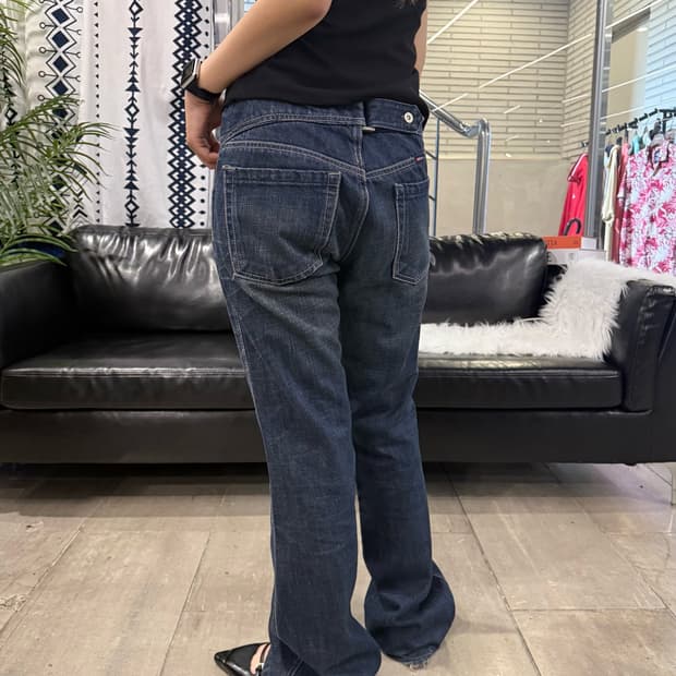 Diesel 데님 팬츠 진청 세미 부츠컷