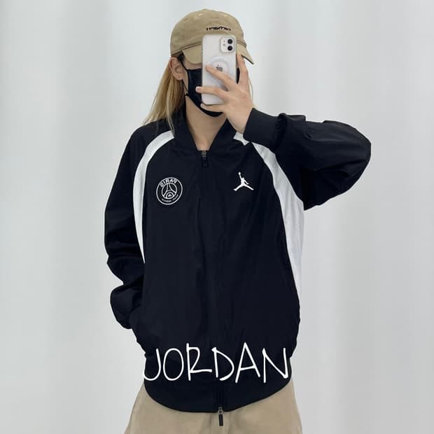 [L]조던 파리 블루종 바람막이