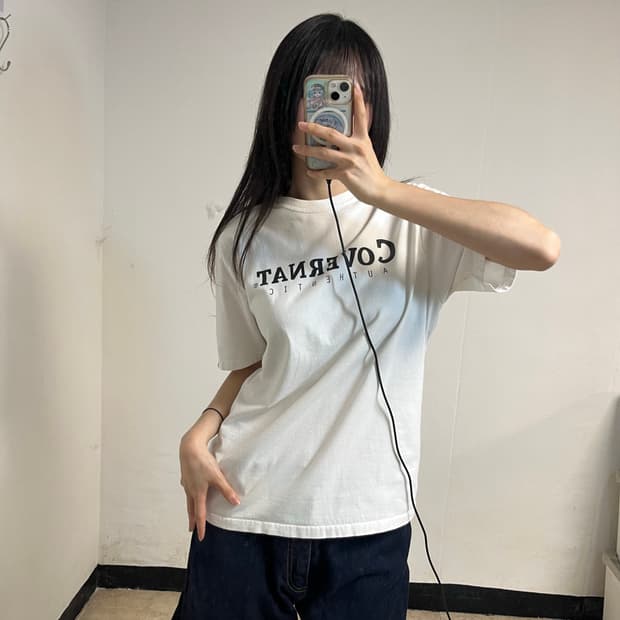 COVERNAT White T-Shirt