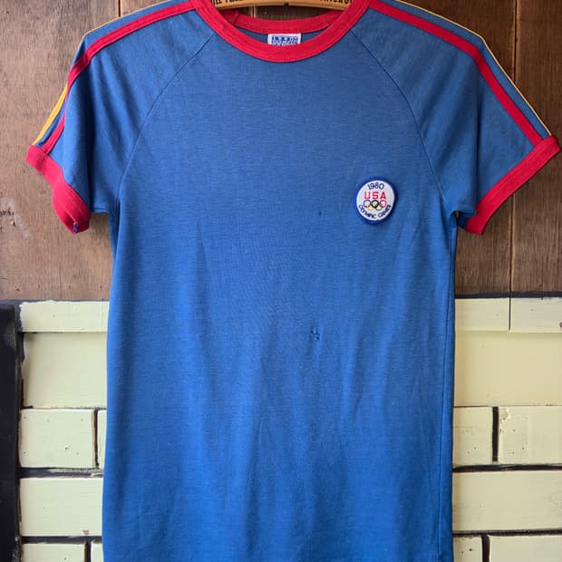 1980’s Levi’s USA Olympic Games Ringer T
