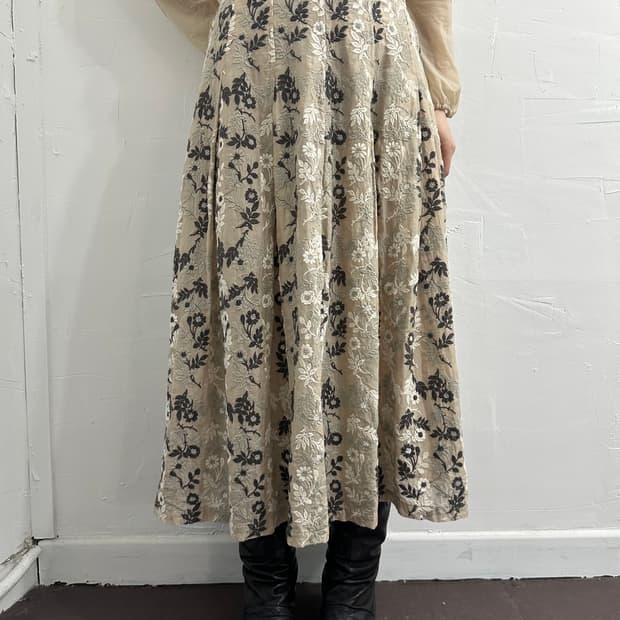 flower mori skirt
