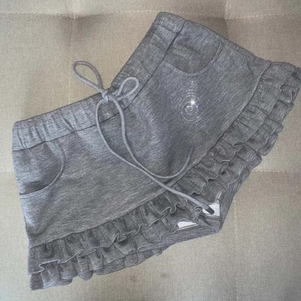 테스트메커니즘 jikoo 지쿠 Frill Miniskirt 프릴 스커트