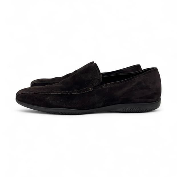 Prada 90s Classic square Suede Loafer