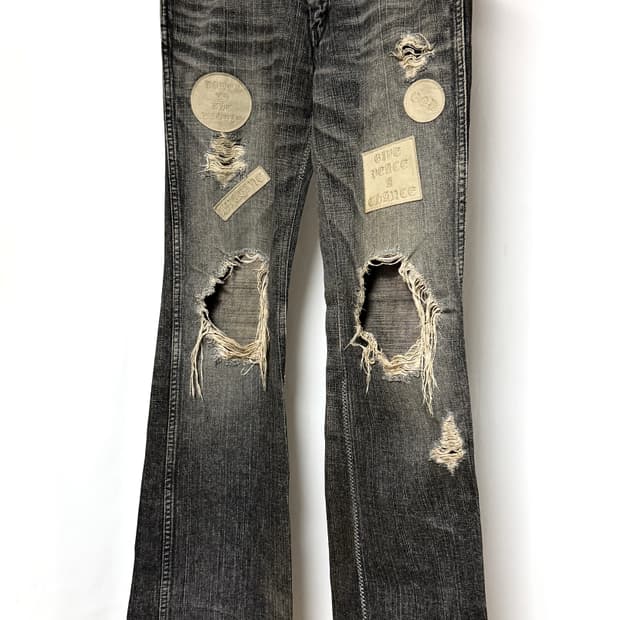 Number (N)ine 04s Dream Patch Destroyed